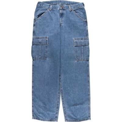 古着 90年代 リー Lee DUNGAREES デニム カーゴパンツ USA製