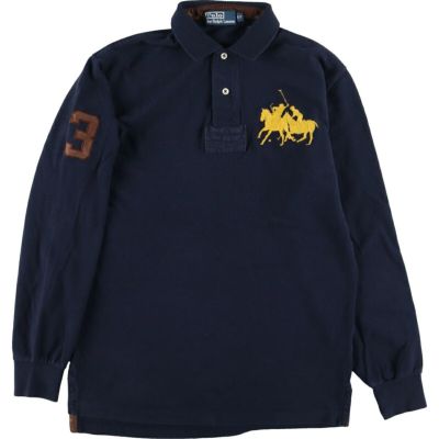 Ralph Lauren - 古着 ラルフローレン Ralph Lauren POLO by Ralph Lauren 長袖 ポロシャツ レディースL相当 /eaa485538 古着 ラルフローレン Ralph Lauren POLO by Ralph Lauren ダブル