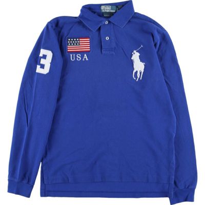 古着 ラルフローレン Ralph Lauren POLO by Ralph Lauren ビッグポニー