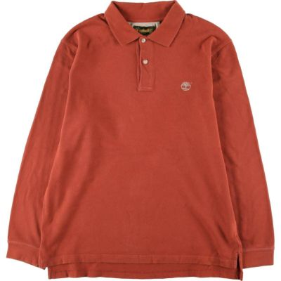 古着 90～00年代 ティンバーランド Timberland 長袖 ポロシャツ メンズL相当 ヴィンテージ /eaa522460 【中古】 【250310】