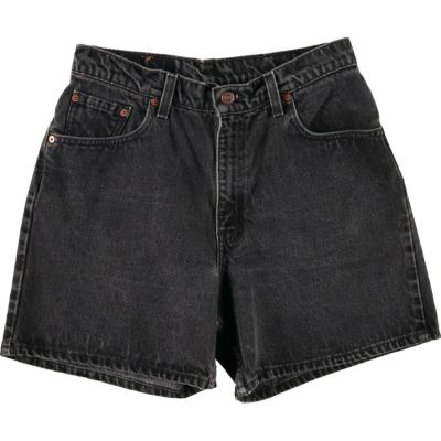 古着 90年代 リーバイス Levi's 550 RELAXED FIT デニムショーツ ショートパンツ USA製 レディースXL(w31)相当 ヴィンテージ /eaa485552 【中古】 【240907】 【Elulu/エルル】