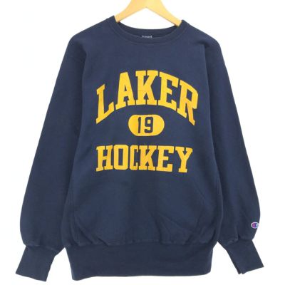 Champion - 古着 90年代 チャンピオン Champion REVERSE WEAVE リバースウィーブ 刺繍タグ カットオフ カレッジスウェットシャツ トレーナー USA製 レディースXL相当 ヴィンテージ /evb008103 古着 90年代 チャンピオン Champion REVERSE WEAVE リバース