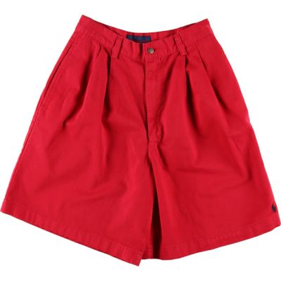 古着 ラルフローレン Ralph Lauren ツータック チノショーツ ショートパンツ USA製 レディースM相当 /eaa486227 【中古】 【240906】 【ADEL/アデル】
