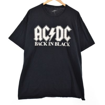 古着 BC ETHIC ACDC エーシーディーシー アルバム BACK IN BLACK