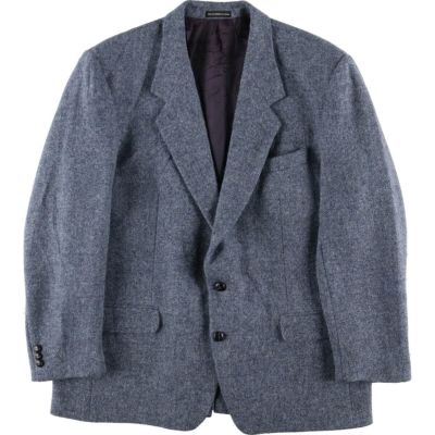 古着 ハリスツイード Harris Tweed ウールテーラードジャケット カナダ ...