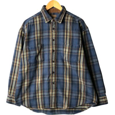 古着 90～00年代 セントジョンズベイ ST.JOHNS BAY ストライプ柄 長袖