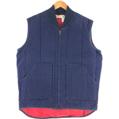 古着 90年代 ウォールズ WALLS 中綿入り ダックベスト USA製 メンズL相当 ヴィンテージ /eaa401216 【中古】 【250310】