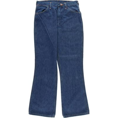 古着 70年代~ ラングラー Wrangler フレアカットデニムパンツ USA製 レディースL(w28)相当 ヴィンテージ /eaa526157 【中古】 【250310】 【ADEL/アデル】