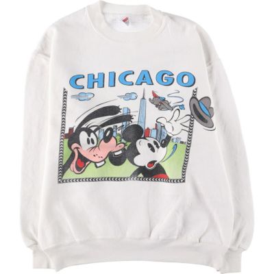 USA製ミッキー 90s ジャージーズ デカロゴ フェード 短丈