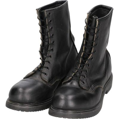 Red Wing 90年代　黒 レザー ブーツ　※値下げ交渉ありです。 美品 茶芯 犬タグ 90s レッドウィング 8179 アイリッシュ