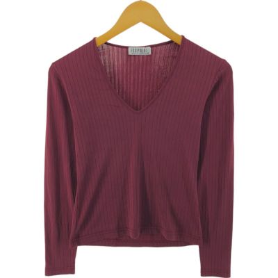 古着 ギャップ GAP Vネック コットンニットベスト レディースM