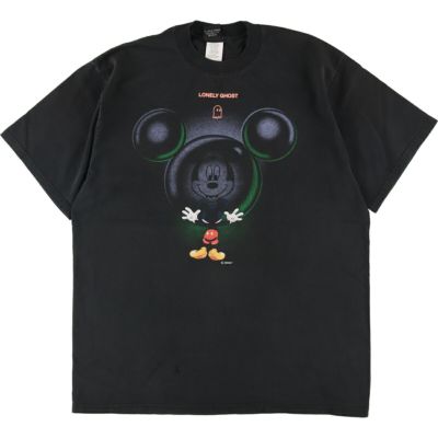 90年代 MICKEY,INC MICKEY MOUSE ミッキーマウス キャラクタープリントTシャツ USA製 メンズXL ヴィンテージ /eaa31359958cm袖丈