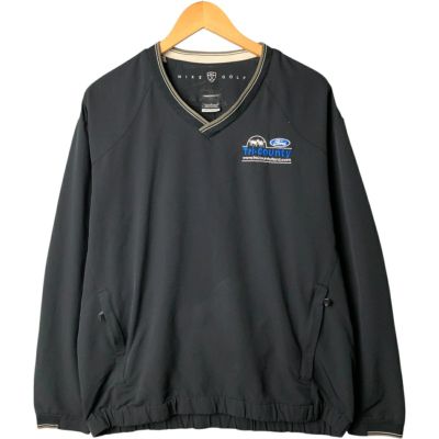 古着 ～00年代 ナイキ NIKE GOLF ゴルフ Vネック ウォームアップ
