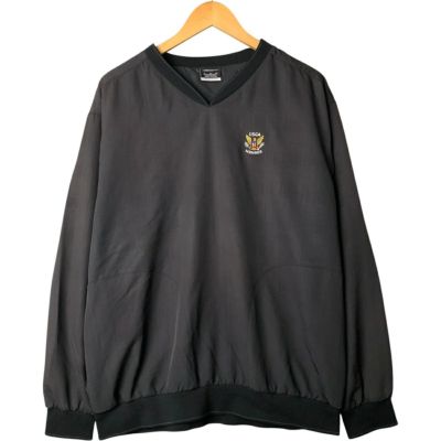 古着 ナイキ NIKE TEAM Vネック メッシュ ゲームシャツ