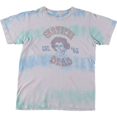古着 リキッドブルー LIQUID BLUE GRATEFUL DEAD グレイトフルデッド タイダイ柄 バンドTシャツ バンT レディースS相当 /eaa432428 【中古】 【240907】 【Elulu/エルル】
