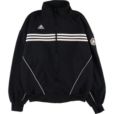 【美品】アディダスxACミラン/トラックジャケット/ジャージ/セリエA XL 美品☆adidas/アディダス☆AC MILAN/ACミラン☆セリエA