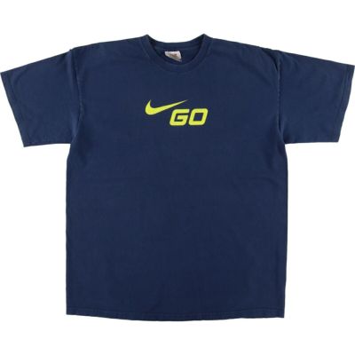 古着 90年代 ナイキ NIKE ロゴプリントTシャツ メンズL
