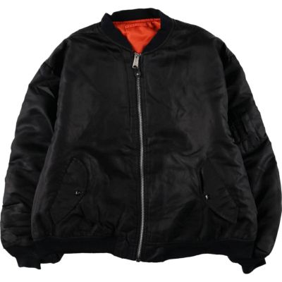 古着 ビッグサイズ 民間品 BRUGI INDUSTRIES MA-1タイプ ミリタリー