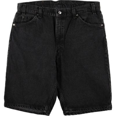 古着 90年代 リーバイス Levi's 550 00レングス ブラックデニム