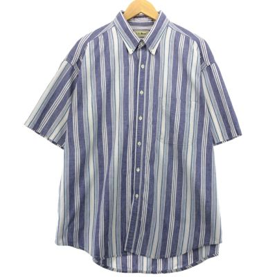 古着 80~90年代 エルエルビーン L.L.Bean 半袖 ボタンダウン