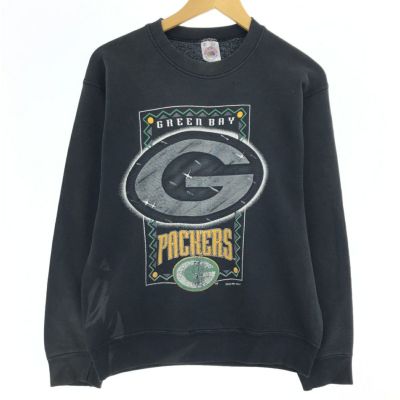 古着 90年代 フルーツオブザルーム FRUIT OF THE LOOM NFL GREEN