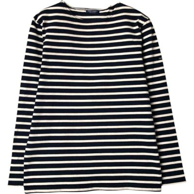 古着 セントジェームス SAINT JAMES ボーダー柄 ロングTシャツ ロンT