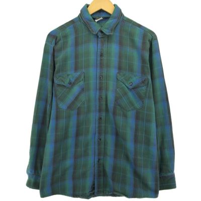 古着 90年代 オシュコシュ Osh kosh 長袖 フランネルチェックシャツ メンズXL相当 ヴィンテージ /eaa487377 【中古】 【240908】
