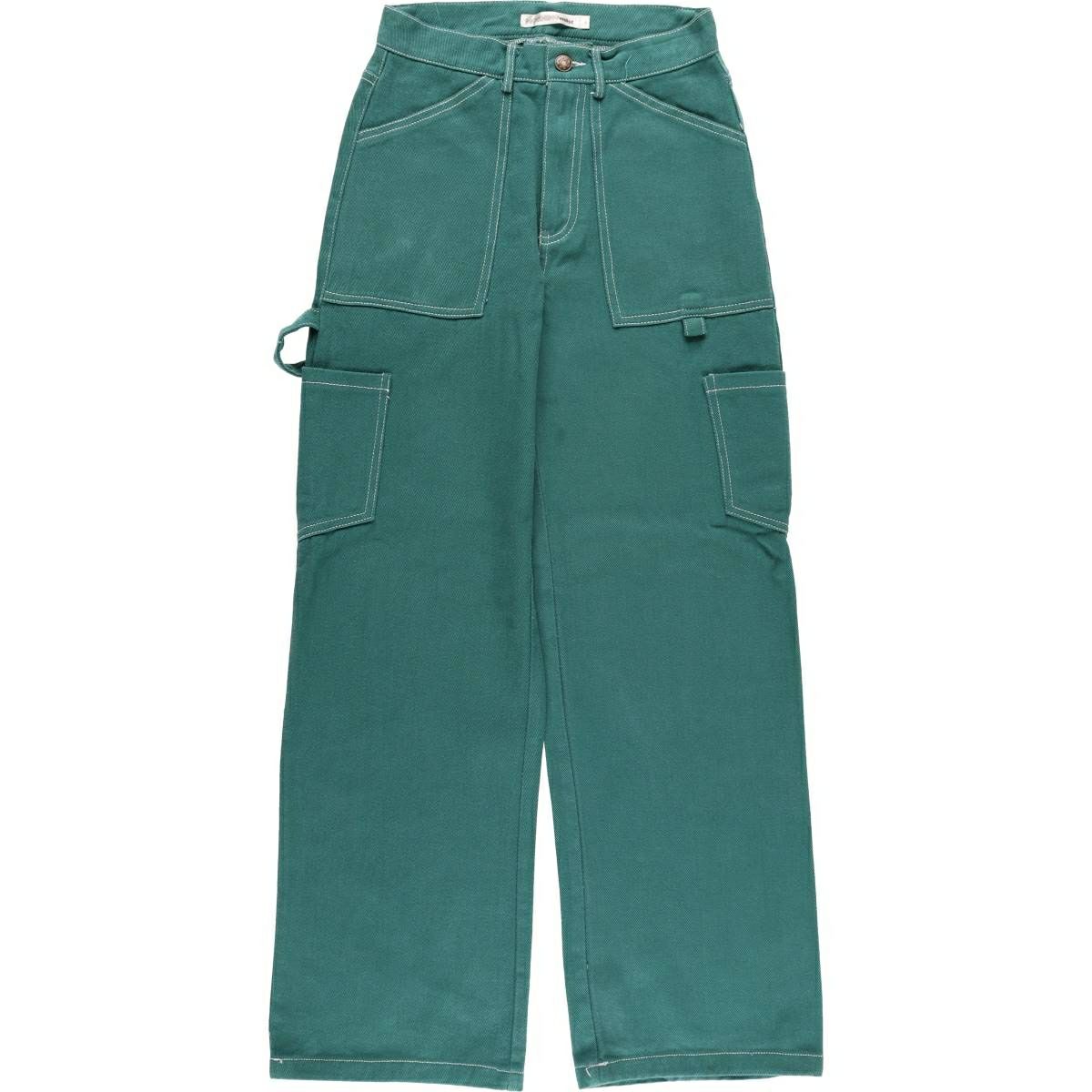 古着 カナダ軍 ミリタリー カーゴパンツ 7028 レディースL(w27)相当  