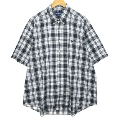 古着 ラルフローレン Ralph Lauren BLAKE シアサッカー 半袖 古着 ラルフローレン Ralph Lauren BLAKE シアサッカー 半袖