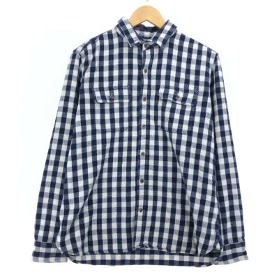 古着 00年代 ギャップ GAP 長袖 ヘビーネルチェックシャツ メンズL相当 /eaa486446 【中古】 【240905】