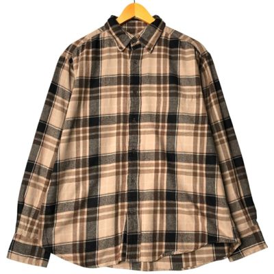 古着 セントジョンズベイ ST. JOHNS BAY 長袖 ボタンダウン ライトネル