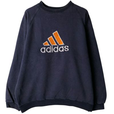 古着 80年代 アディダス adidas ロゴスウェットシャツ トレーナー