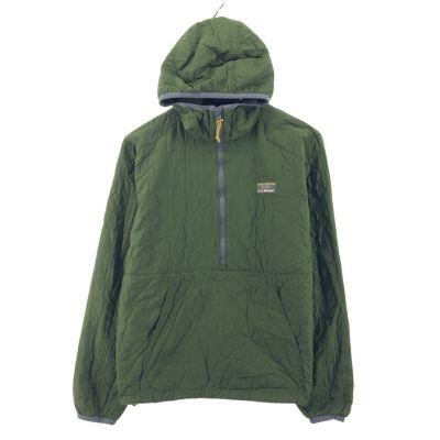 古着 エルエルビーン L.L.Bean PRIMALOFT ハーフジップ キルティング