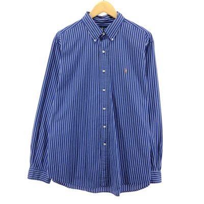 古着 ラルフローレン Ralph Lauren MCMEEL チェック柄 長袖 ボタン