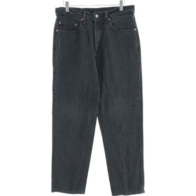 古着 90年代 リーバイス Levis 550 RELAXED FIT ブラックデニム