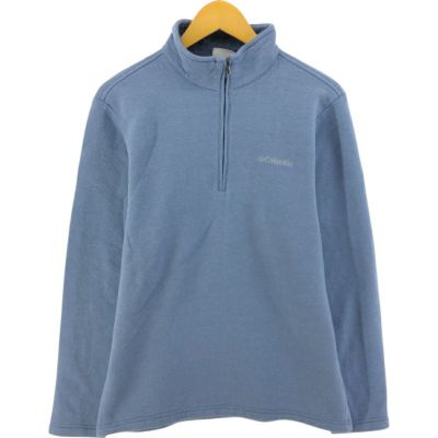 楽天市場】古着 コロンビア Columbia ハーフジップスウェット