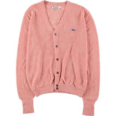 古着 70～80年代 ラコステ LACOSTE IZOD ニットカーディガン