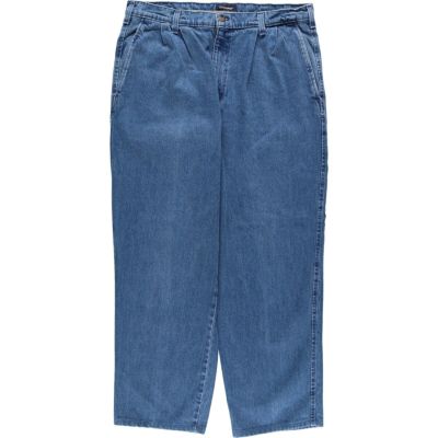 90s DOCKERS コットン リネン ツータック スラックス パンツ 古着 90年代 ドッカーズ DOCKERS ツータック コットン×リネン