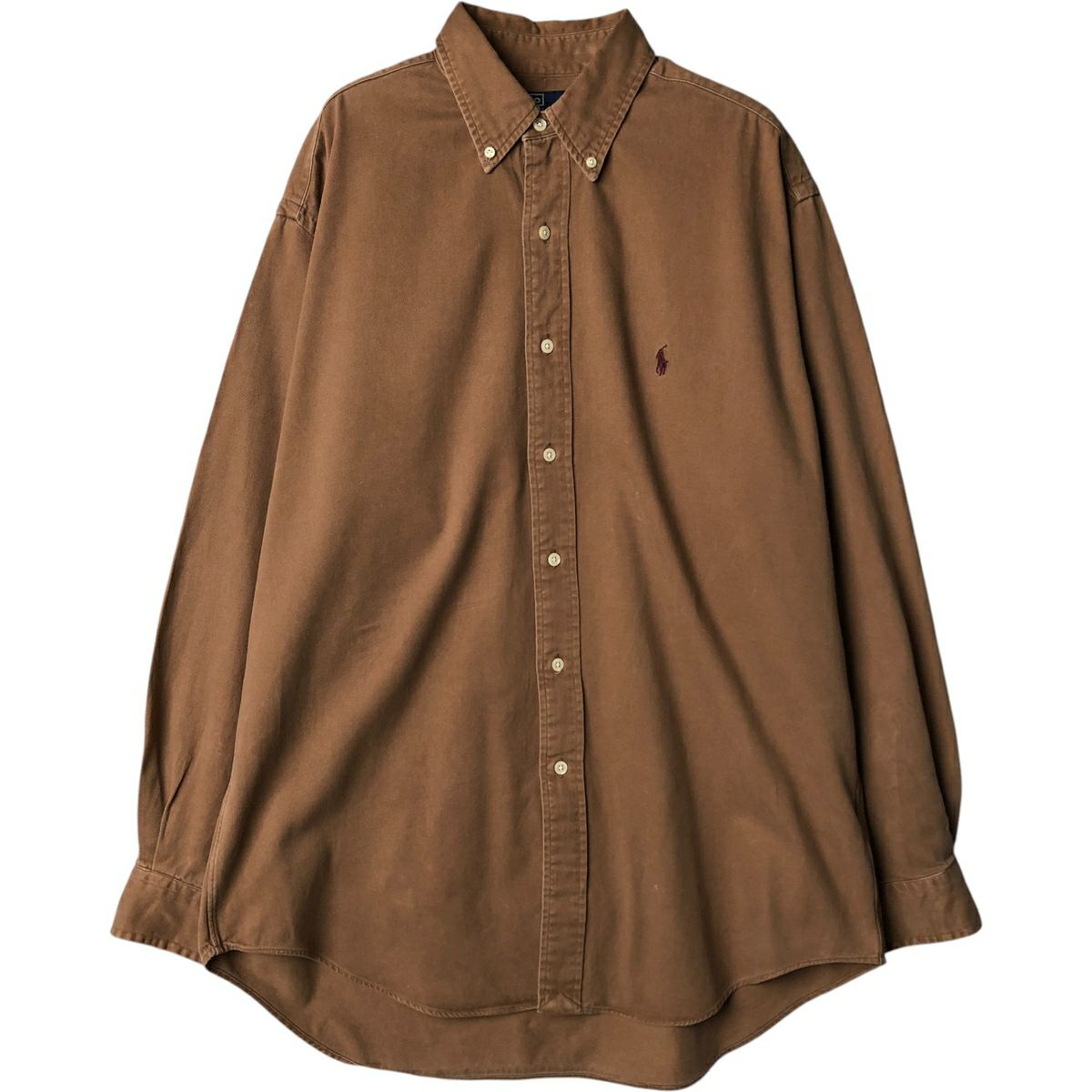 古着 ラルフローレン Ralph Lauren POLO by Ralph Lauren 長袖 ボタン  