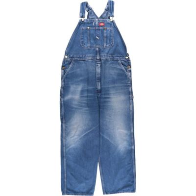 古着 ビッグサイズ ディッキーズ Dickies デニムオーバーオール