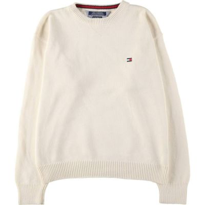 古着 90年代～ トミーヒルフィガー TOMMY HILFIGER コットンニット