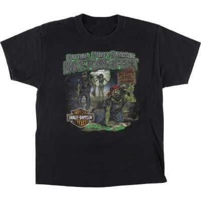 古着 ハーレーダビッドソン Harley-Davidson モーターサイクル バイクTシャツ メンズM相当 /eaa527915 【中古】 【250315】