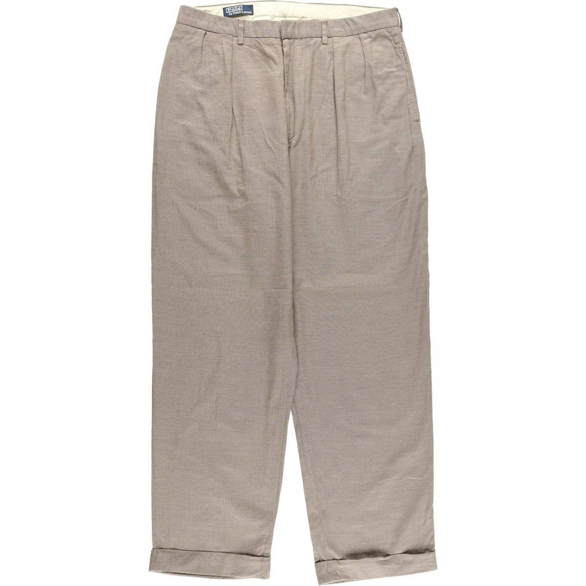 古着 ラルフローレン Ralph Lauren POLO by Ralph Lauren 千鳥格子柄  