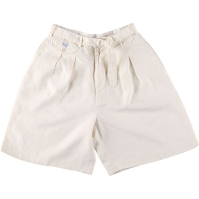 古着 90年代 ラルフローレン Ralph Lauren リネンショーツ ショートパンツ USA製 レディースM(w26)相当 ヴィンテージ /eaa528373 【中古】 【250316】 【ADEL/アデル】