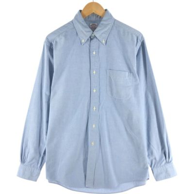古着 ブルックスブラザーズ Brooks Brothers Est.1818 長袖 ボタンダウンシャツ USA製 メンズL相当 /eaa528674 【中古】 【250316】