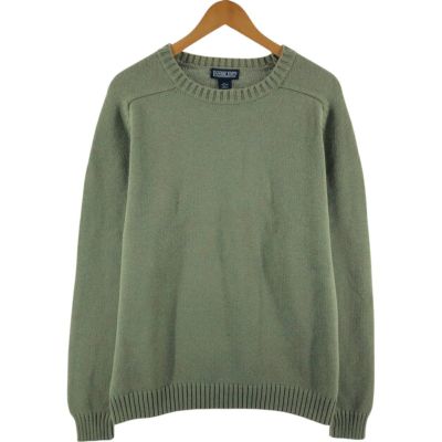 福袋 セール 古着 ランズエンド LANDS END ケーブル編み メリノウール ニット+セーター