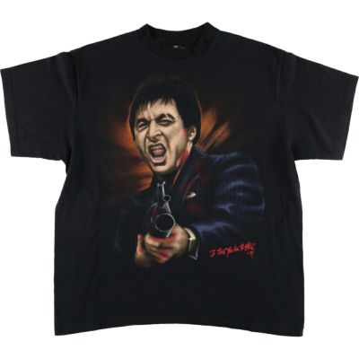 古着 CHANGES Scarface スカーフェイス 映画 ムービーTシャツ カナダ製 メンズXL相当 /eaa527132 【中古】 【250316】