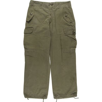 古着 カナダ軍 ミリタリー カーゴパンツ レディースXL(w31)相当 ジッパーフライ /eaa528386 【中古】 【250316】 【ADEL/アデル】