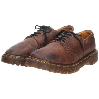 左右違い 古着 ドクターマーチン Dr.Martens 4ホールシューズ UK5