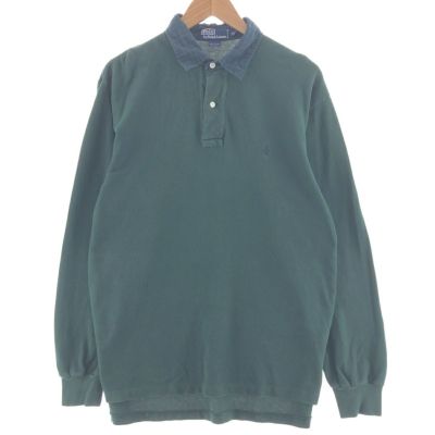 Polo Ralph Lauren ブラウン パーカー　ハーフボタン　古着 POLO RALPH LAUREN（パーカー ・ ブラウン/茶色系）のフリマ